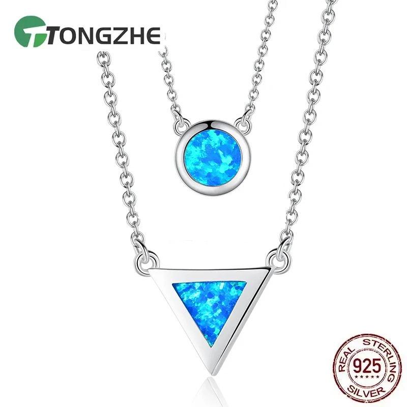 Evil Eye Bracelet - TONGZHE Collana in argento sterling 925
