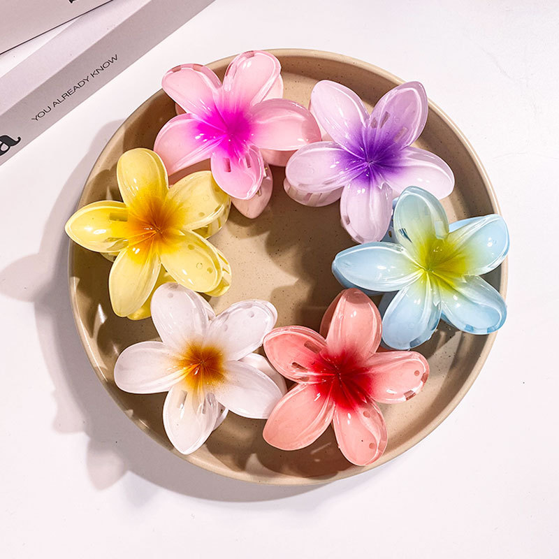 Women Accessories In Wholesale - 1/6PCS 8CM Donne Fiore Fermagli per