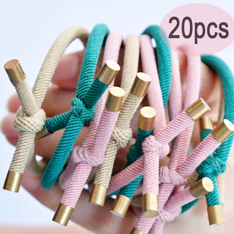 Women Accessories In Wholesale - 20 pz/pacco donne elastici per capelli