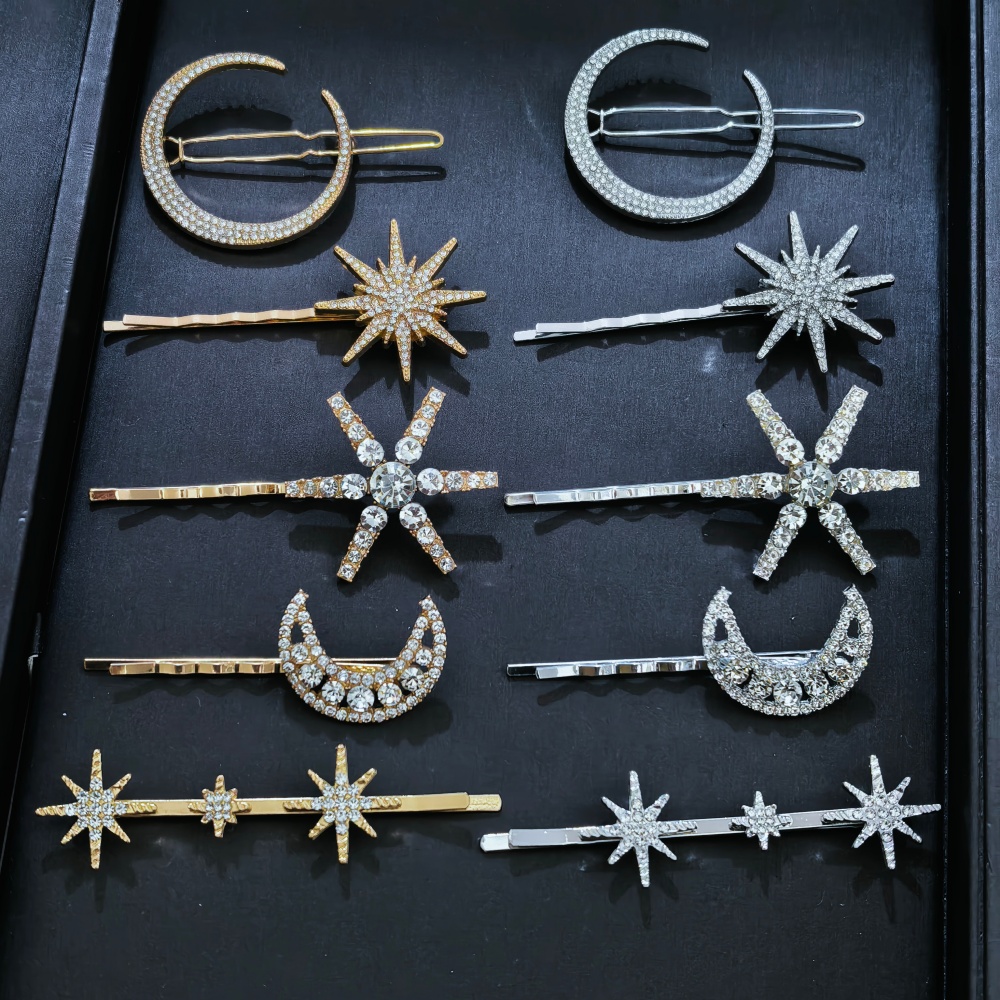 Women Accessories Wholesale - Set da 3/4 pezzi di forcine
