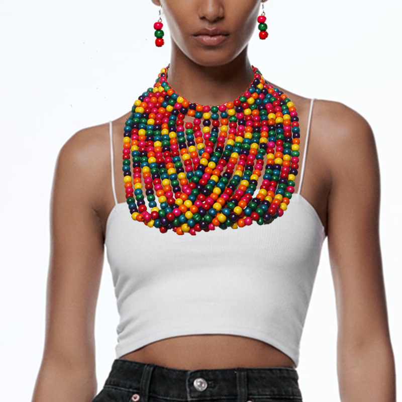 Women'S Accessories Amazon - Set di collane multistrato con frange