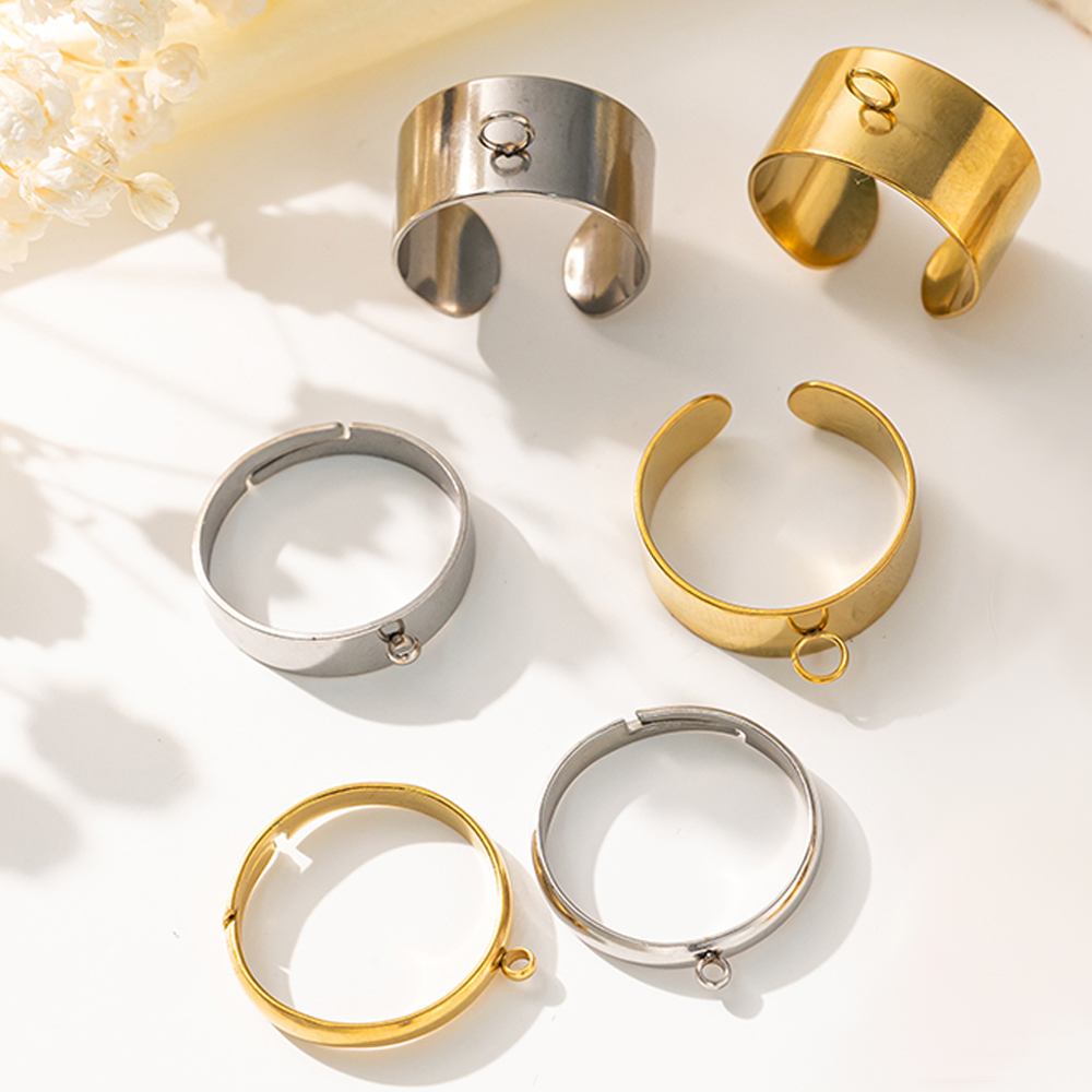Women Accessories Pack - 5 pz/lotto Acciaio Inossidabile Colore Oro