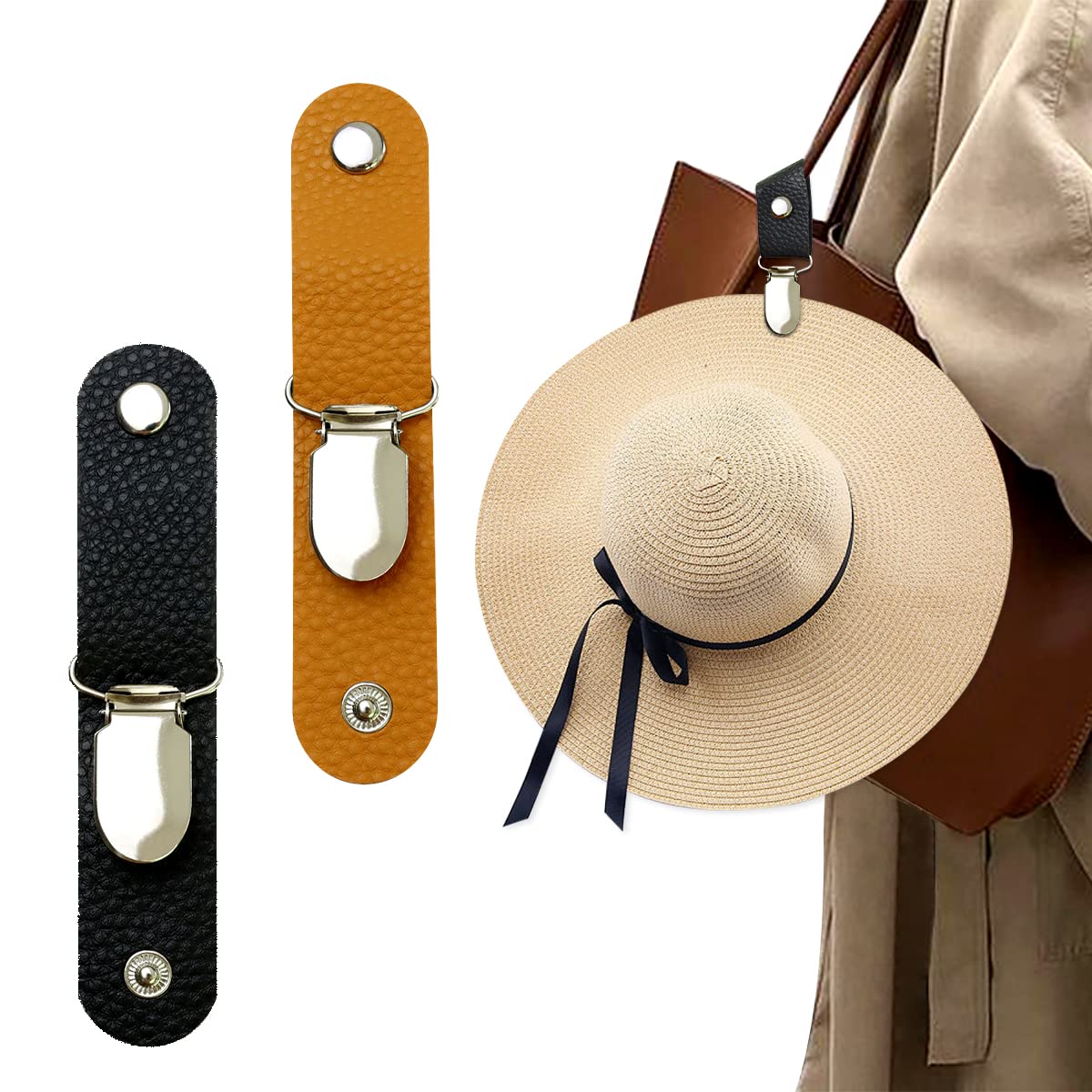 Women'S Accessories Handbags - Clip per Cappello in Pelle PU