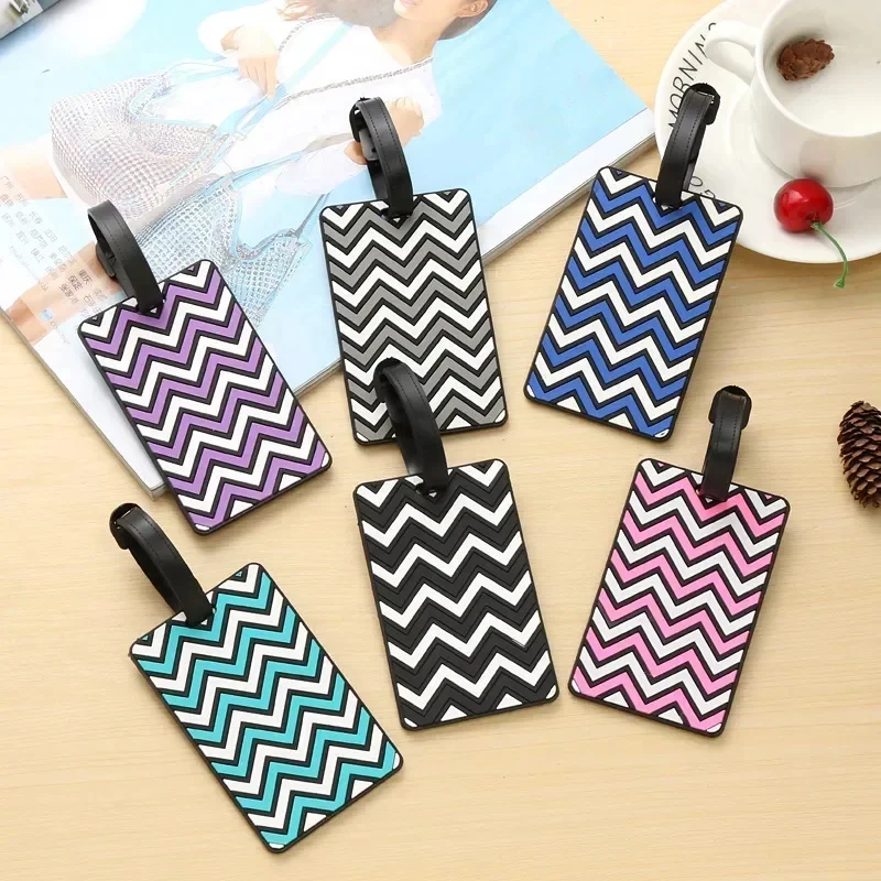 Women Accessories Name - Etichette per bagagli geometriche per donna