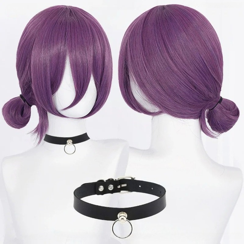 Women Accessories Wholesale - Parrucca cosplay Anime Reze Parrucca viola