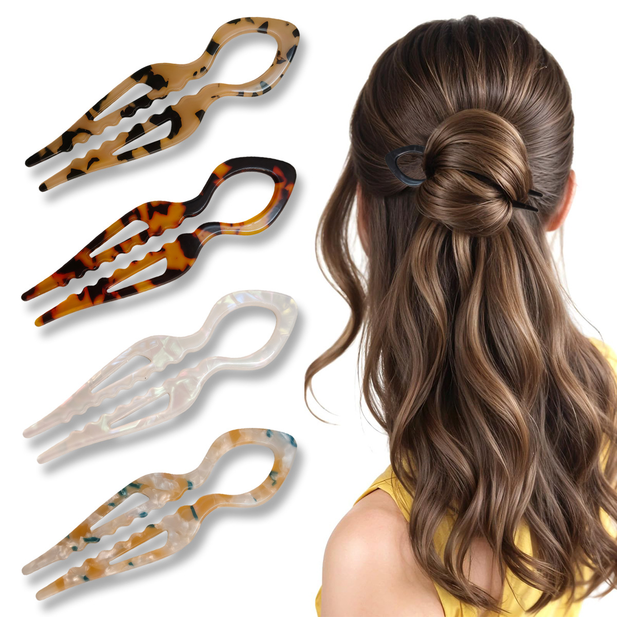 Bastoncini per capelli a forma - Women Accessories Wholesale recensione e prezzo