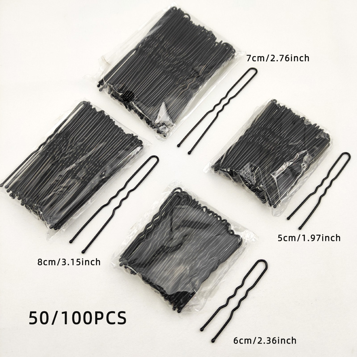 50/100 PCS Donne 5/6/7/8 cm Ca - Women Accessories Wholesale recensione e prezzo