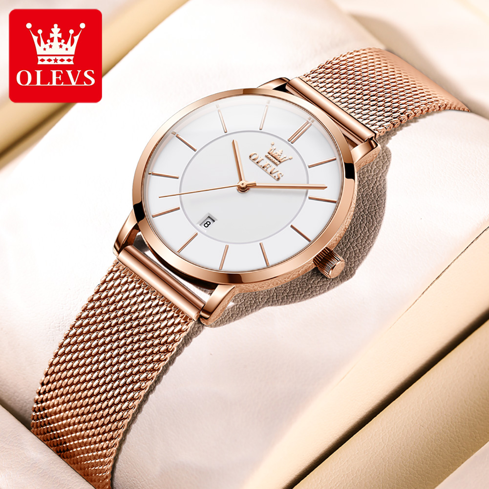 OLEVS Orologio da donna 5869 O - Women Accessories Gift Box recensione e prezzo