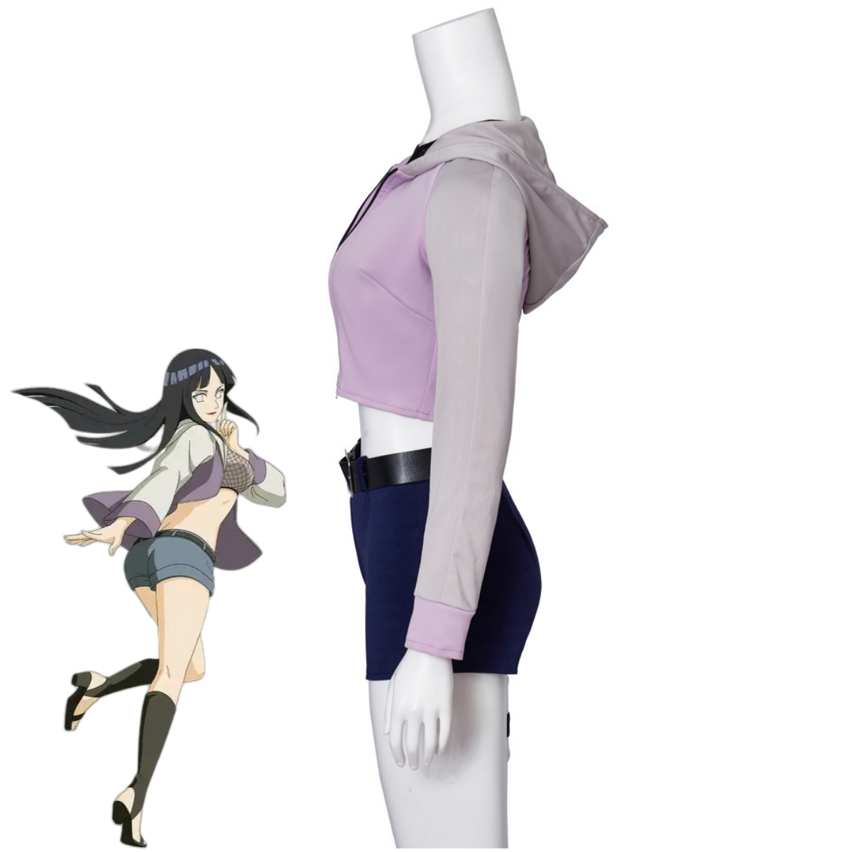Anime Hyuga Hinata Costume Cos - Women Accessories Pack recensione e prezzo