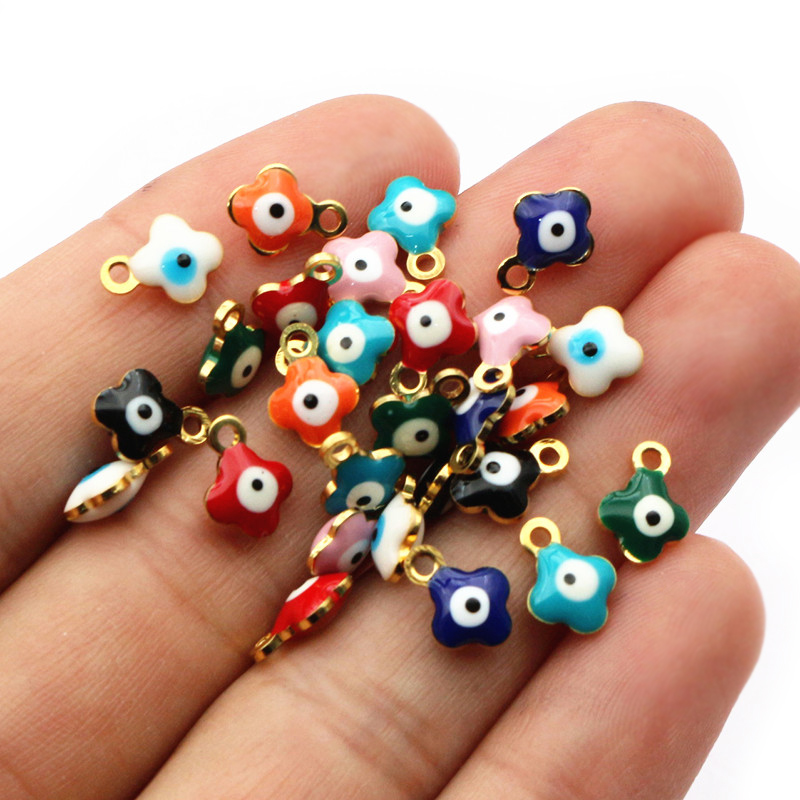 20 Pezzi Ciondoli Smaltati a F - Evil Eye Bracelet recensione e prezzo