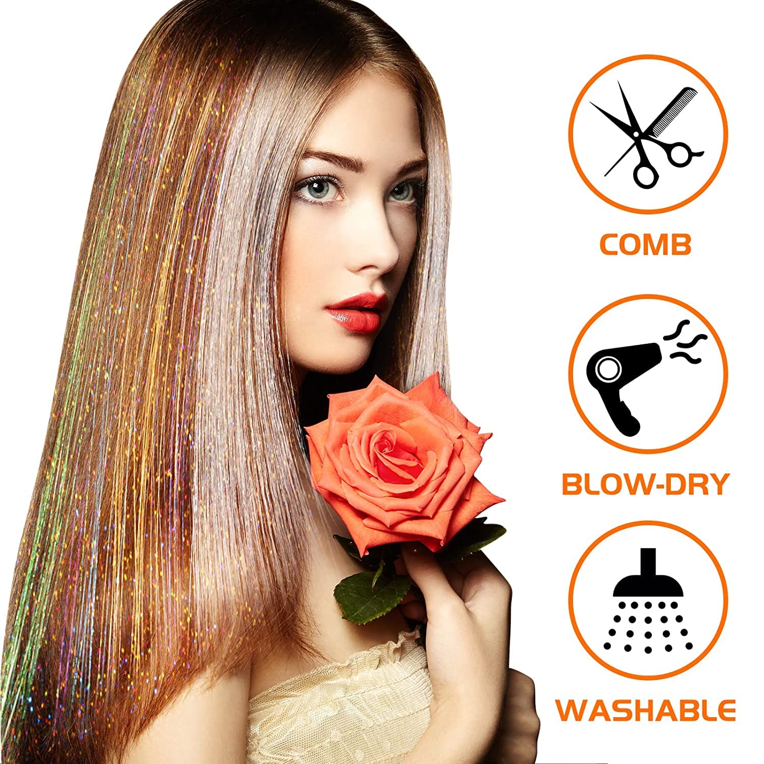 Estensioni dei capelli Tinsel  - Women Accessories Pack recensione e prezzo