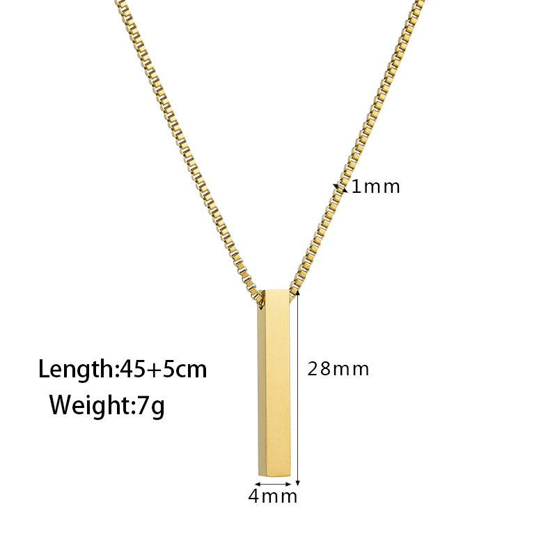Collane con ciondolo quadrato  - Women Accessories Gift Box recensione e prezzo