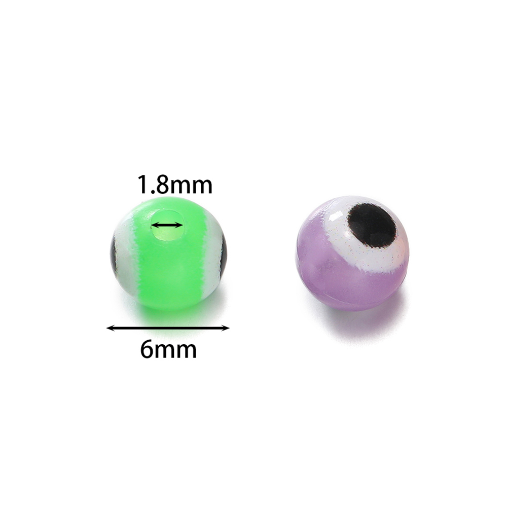 10 pz/lotto 6mm Perline Rotond - Evil Eye Bracelet recensione e prezzo