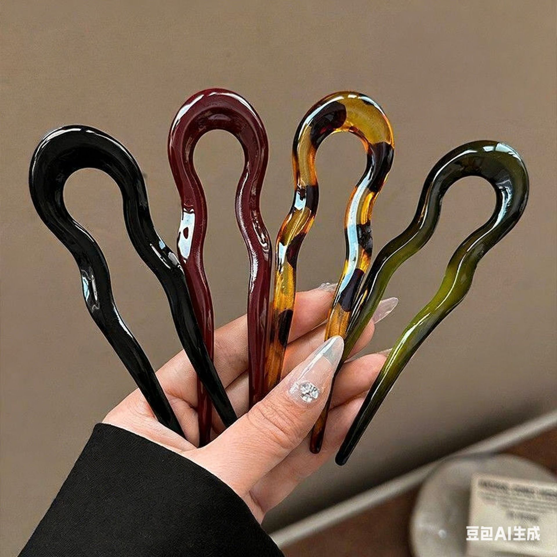 Elegante forcina a forma di U  - Women Accessories Wholesale recensione e prezzo