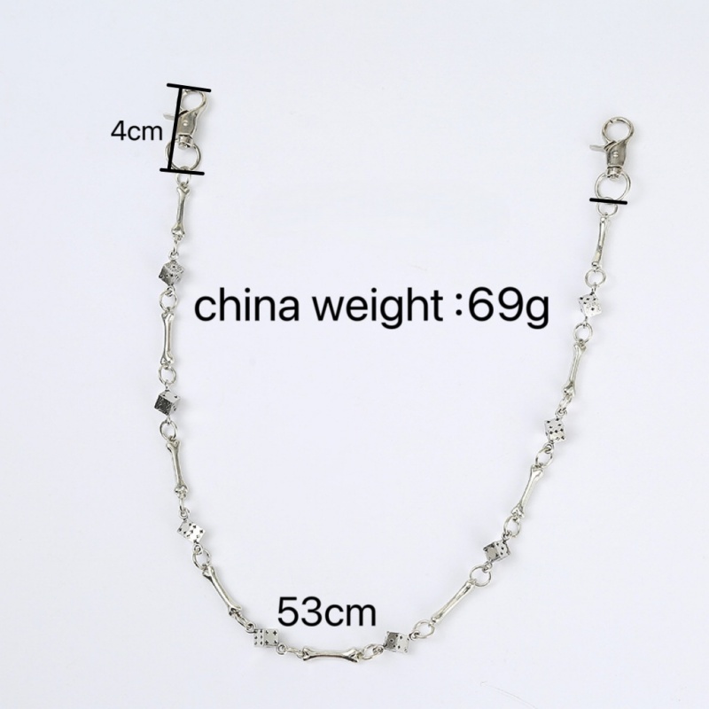 Catena per pantaloni con dadi  - Women'S Jeans Accessories Chain recensione e prezzo