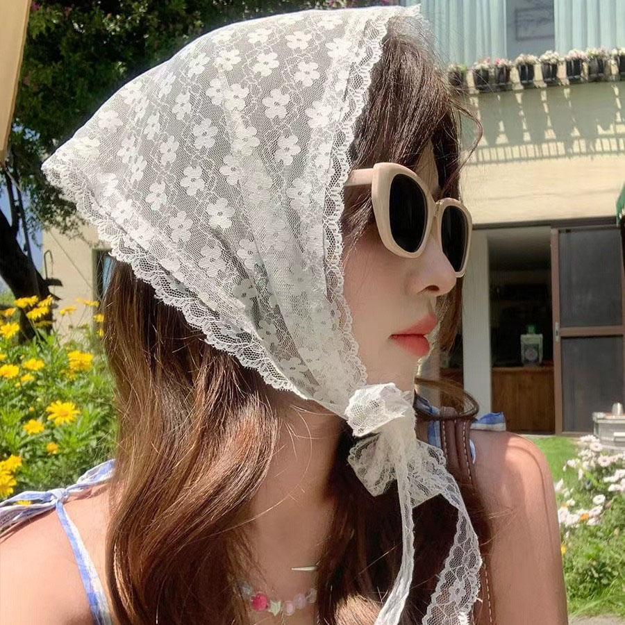 1 Pezzo Sciarpa Triangolare in - Women Accessories Photos recensione e prezzo